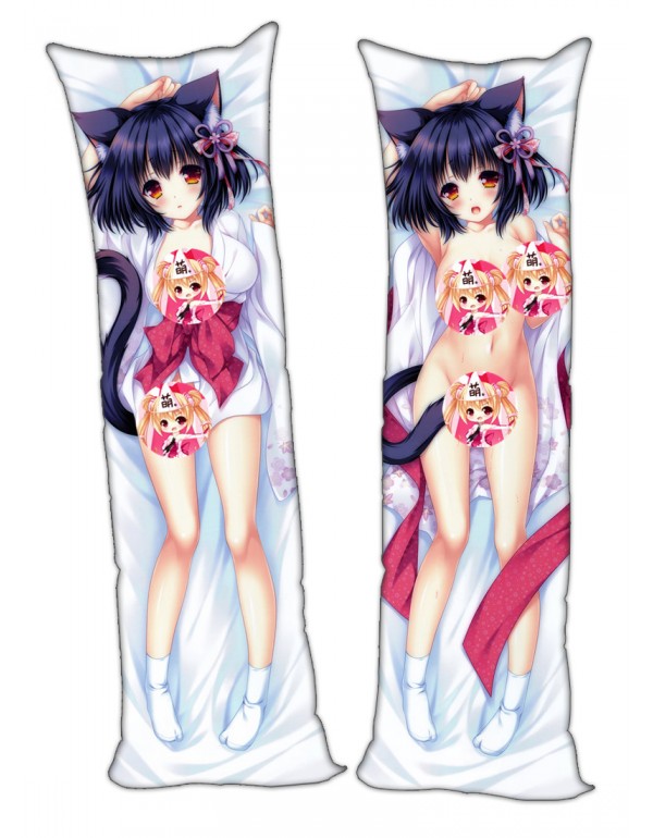 Cat Tsuku, Sakura Tsuki 3D Dakimakura Body Pillow ...