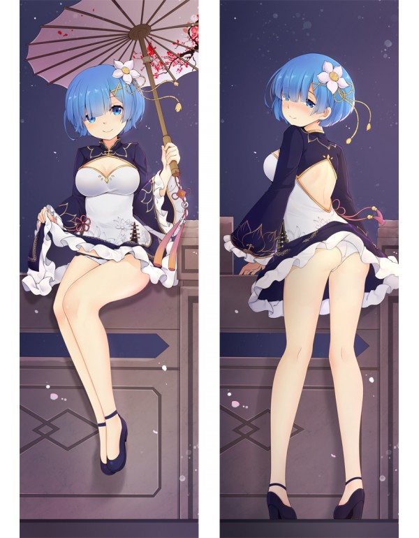 Re:Zero Starting Life in Another World Rem Cheongsam Full body waifu japanese anime Kissenbezüge