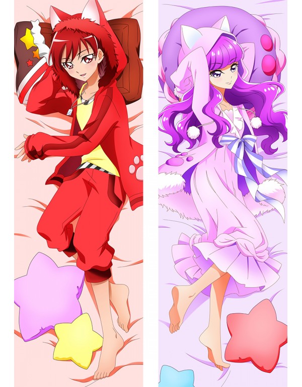 Pretty Cure Yukari Kotozume & Akira Kenjou Anime Dakimakura Hugging Body Kissenbezüge