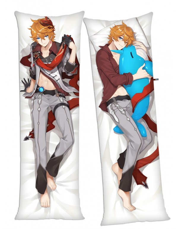 Tartaglia Genshin Impact Anime Dakimakura Japanese Hugging Body Kissenbezüge