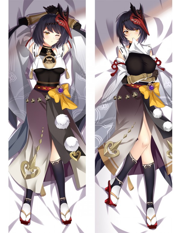 Sara Genshin Impact Anime Dakimakura Pillow Huggin...