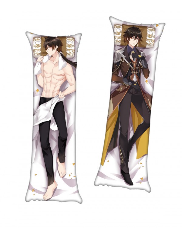 Genshin Impact ZhongLi Dakimakura Body Pillow Anim...