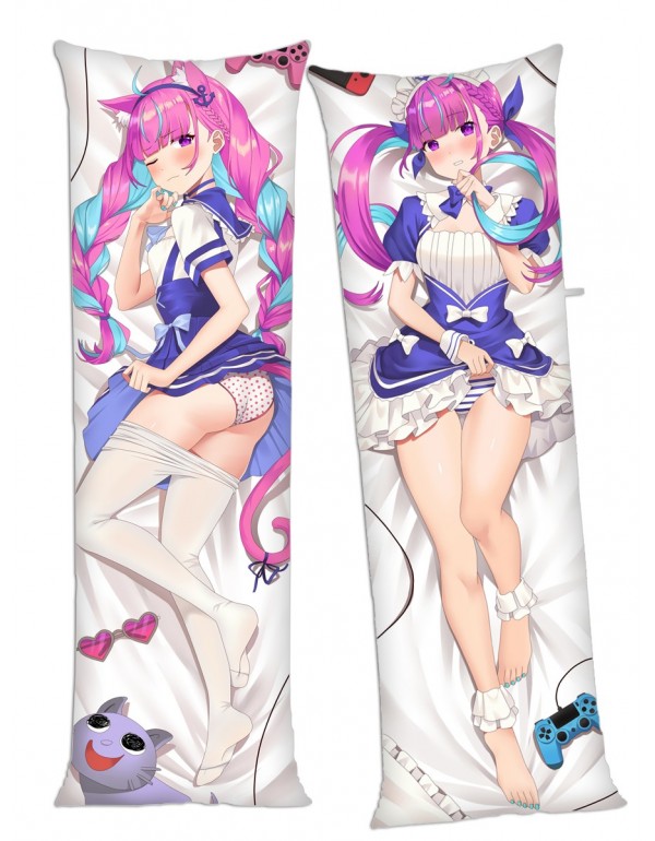 Virtual Youtuber Minato Aqua Anime Dakimakura Japanese Hugging Body Kissenbezüge