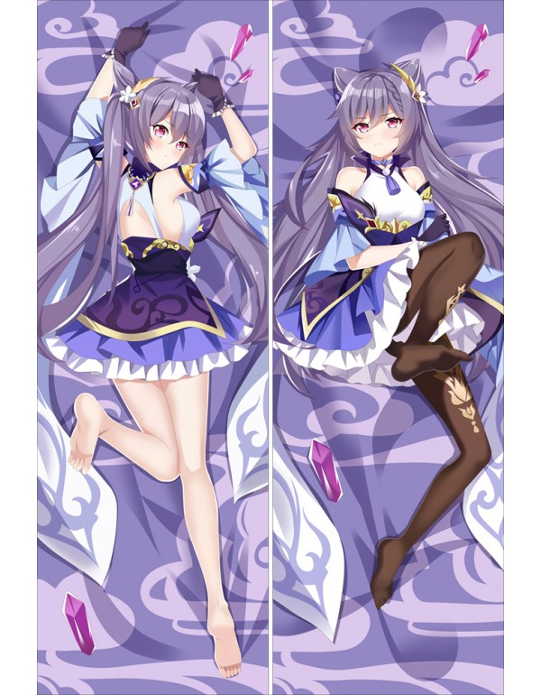 Keqing Genshin Impact Dakimakura Body Pillow Anime