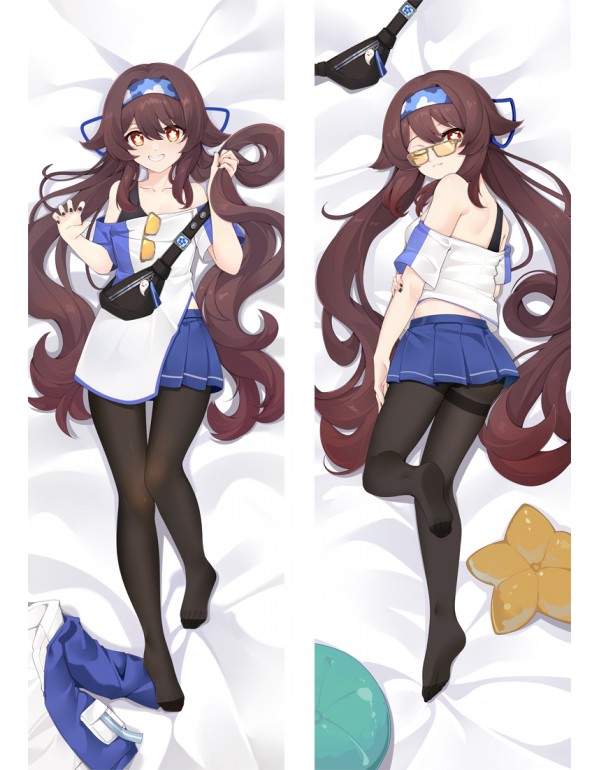 Genshin Impact Hutao Anime Dakimakura Pillow 3D Ja...