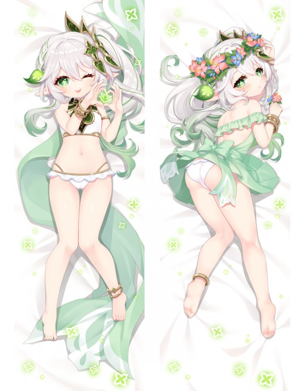 Genshin Impact Nahida Anime Dakimakura Pillow 3D J...