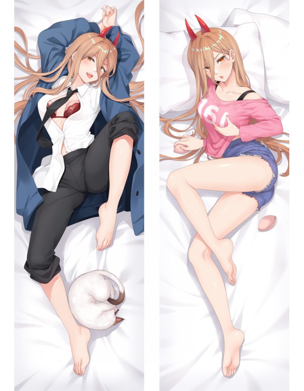 Chainsaw Man Power Anime Dakimakura Pillow 3D Japa...