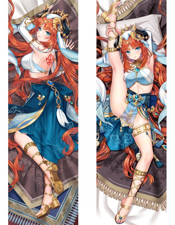 Genshin Impact Nilou Anime Dakimakura Pillow 3D Ja...