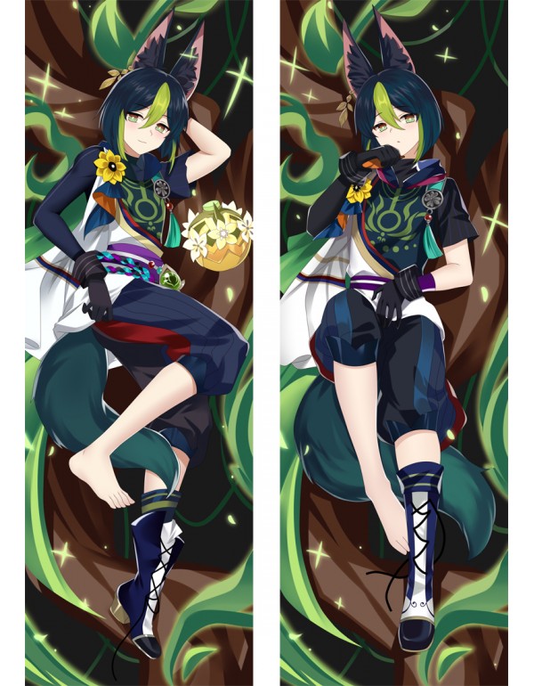 Genshin Impact Tighnari Anime Dakimakura Pillow 3D...