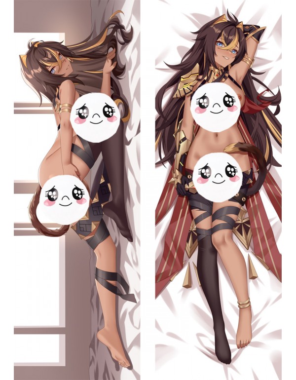 Genshin Impact Dehya Anime Dakimakura Pillow 3D Ja...