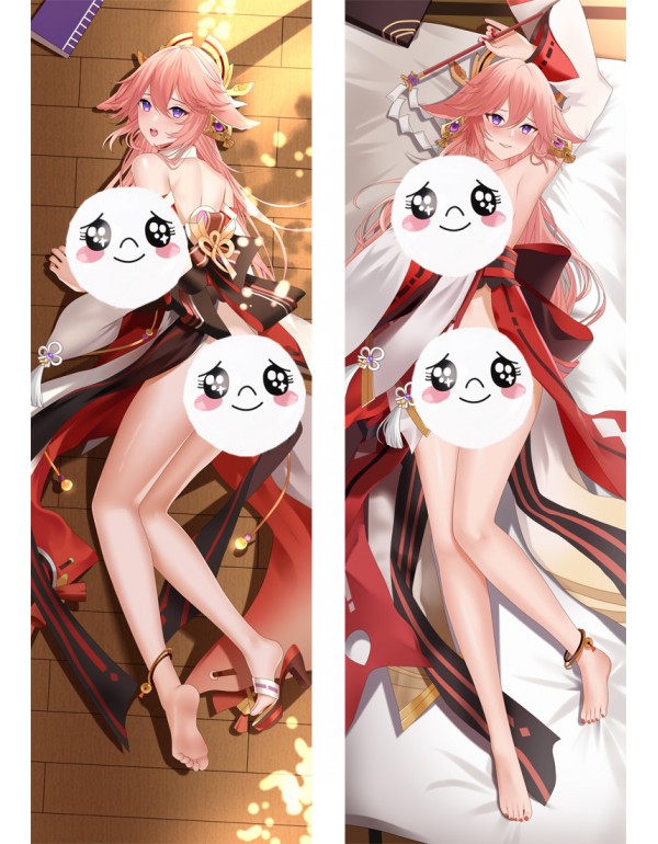 Genshin Impact Yae Miko Anime Dakimakura Pillow 3D...