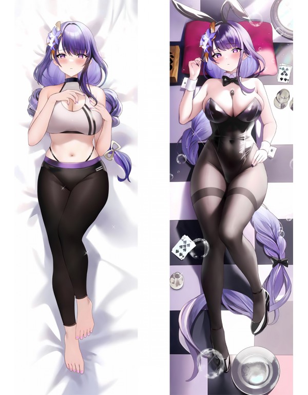 Genshin Impact Keqing Anime Dakimakura Pillow 3D J...