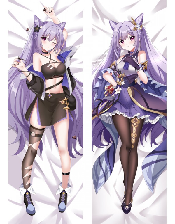 Genshin Impact KeQing Anime Dakimakura Kissen 3D J...