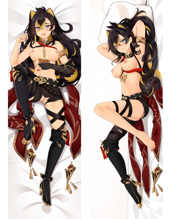 Genshin Impact Dehya Anime Dakimakura Pillow 3D Ja...