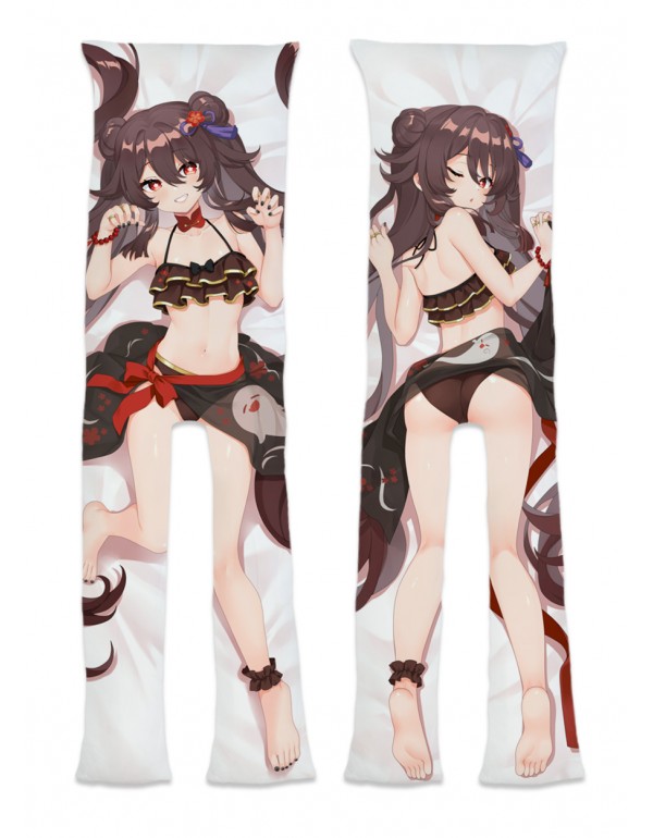 Genshin Impact Hutao Anime Dakimakura Pillow 3D Japanese Lover Kissen