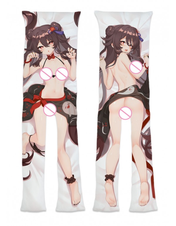 Genshin Impact Hutao Anime Dakimakura Pillow 3D Ja...