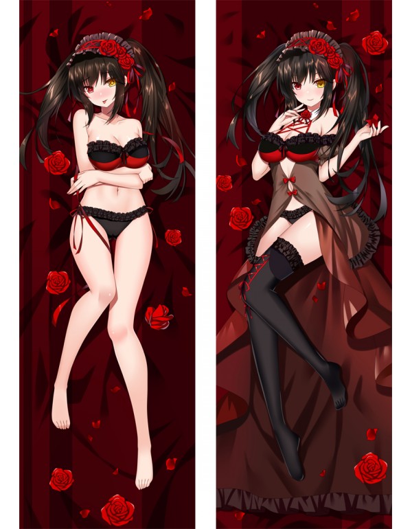 Date A Live Kurumi Tokisaki Anime Dakimakura Pillow 3D Japanese Lover Kissen