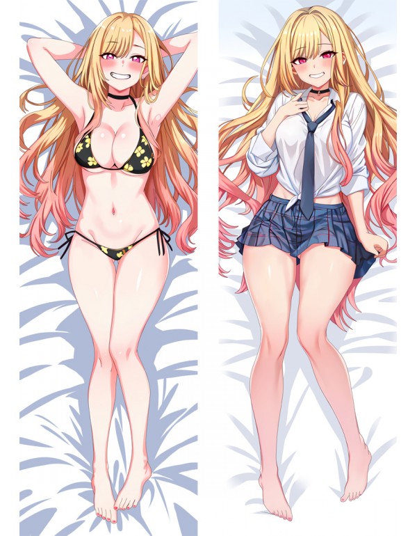 My Dress-Up Darling Kitagawa Marin Anime Dakimakura Pillow 3D Japanese Lover Kissen