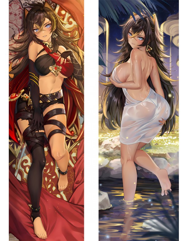 Genshin Impact Dehya Anime Dakimakura Pillow 3D Japanese Lover Kissen