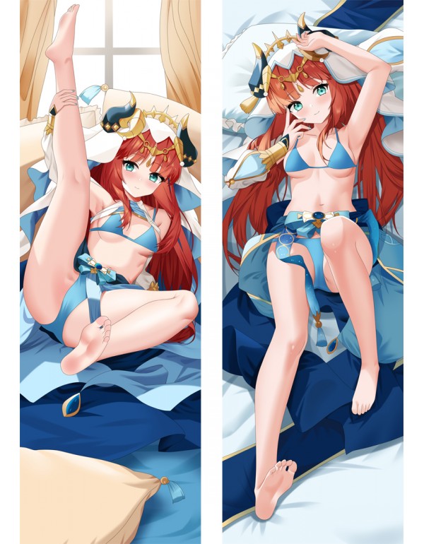 Genshin Impact Nilou Anime Dakimakura Pillow 3D Japanese Lover Kissen