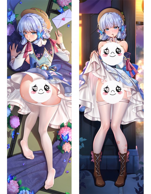 Genshin Impact Kamisato Ayaka Anime Dakimakura Pillow 3D Japanese Lover Kissen