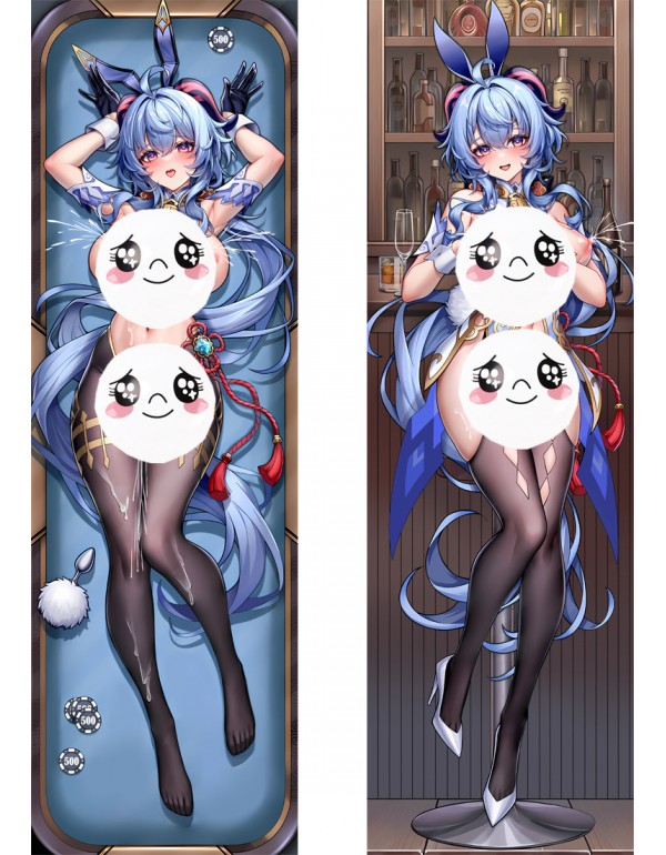 Genshin Impact Ganyu Anime Dakimakura Pillow 3D Japanese Lover Kissen