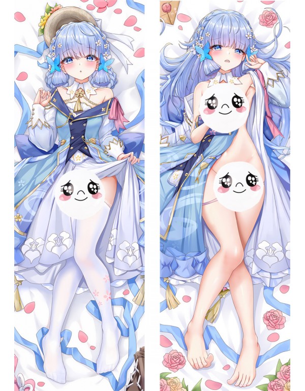 Genshin Impact Kamisato Ayaka Anime Dakimakura Pillow 3D Japanese Lover Kissen