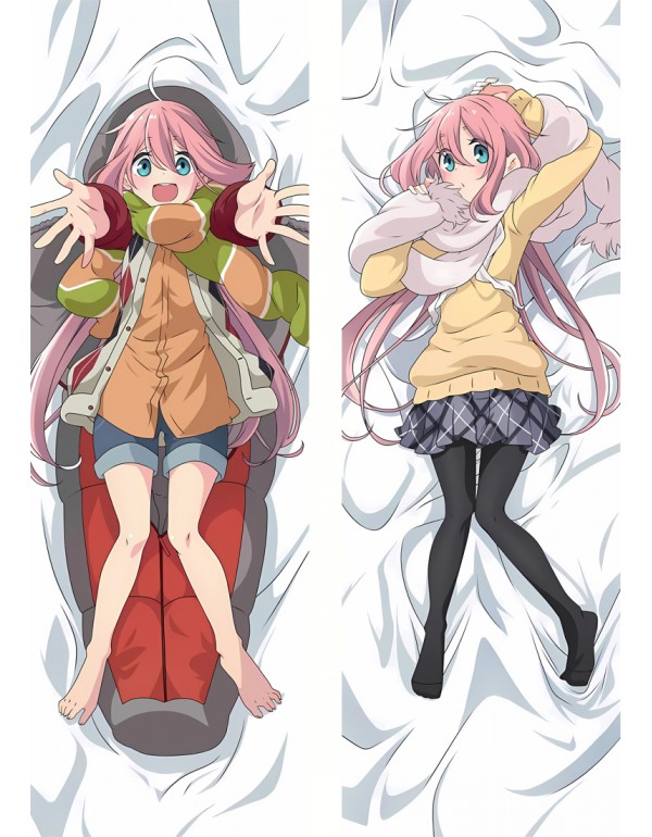 Laid Back Camp Nadeshiko Kagamihara Anime Dakimaku...