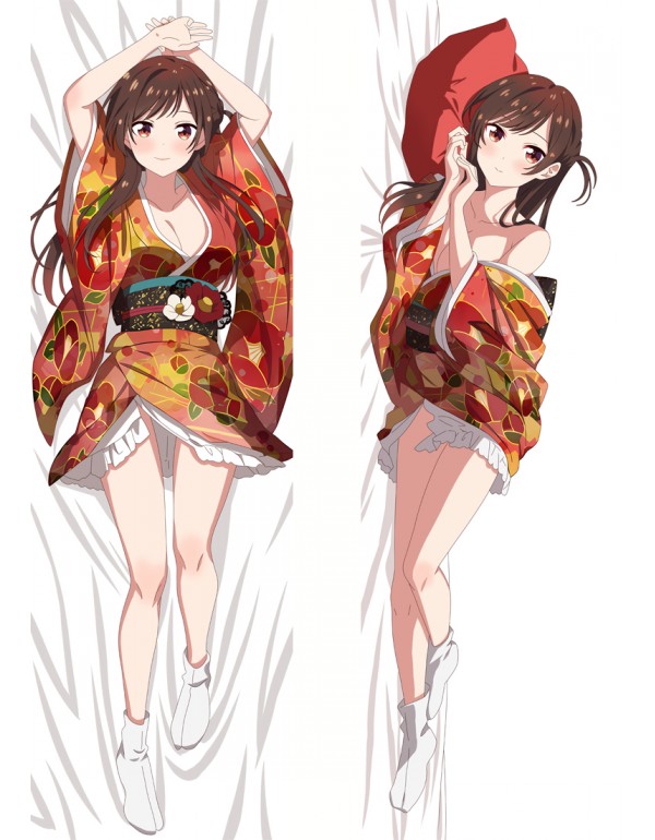 Kanojo, Okarishimasu Ichinose Chizuru Anime Dakimakura Pillow 3D Japanese Lover Kissen