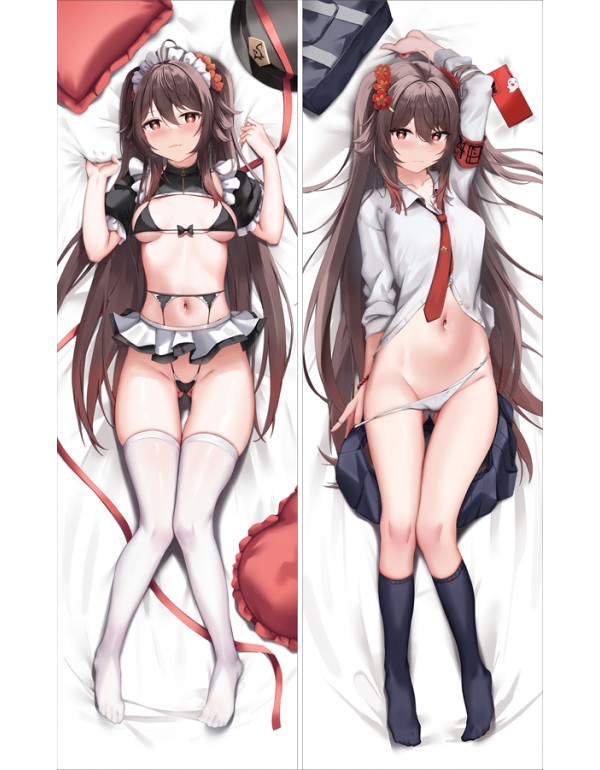 Genshin Impact Hutao Anime Dakimakura Kissen 3D Ja...