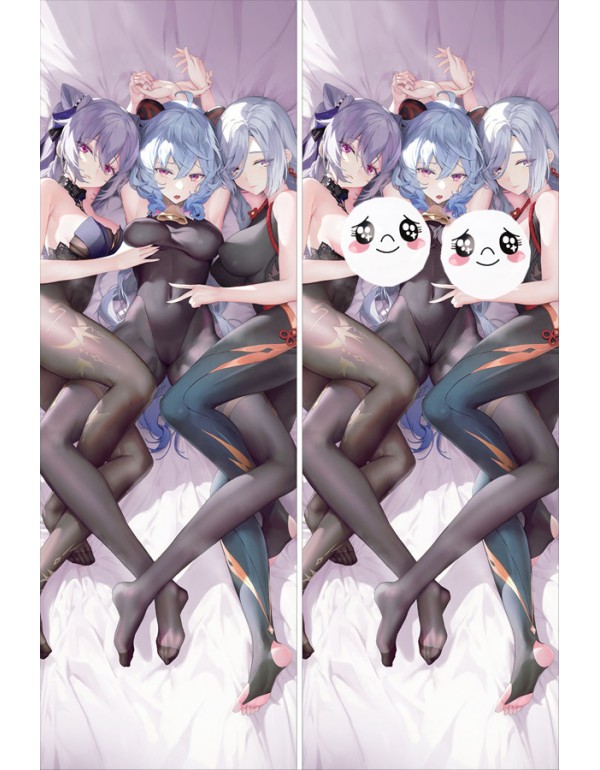 Genshin Impact Keqing Ganyu Shenhe Anime Dakimakur...