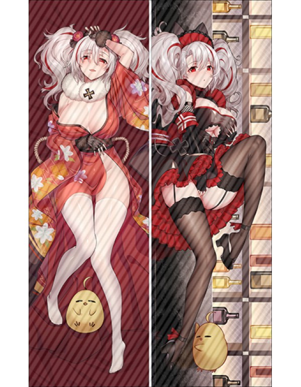 Azur Lane Prinz Adalbert Anime Dakimakura Kissen 3D Japanische Liebhaber Kissen