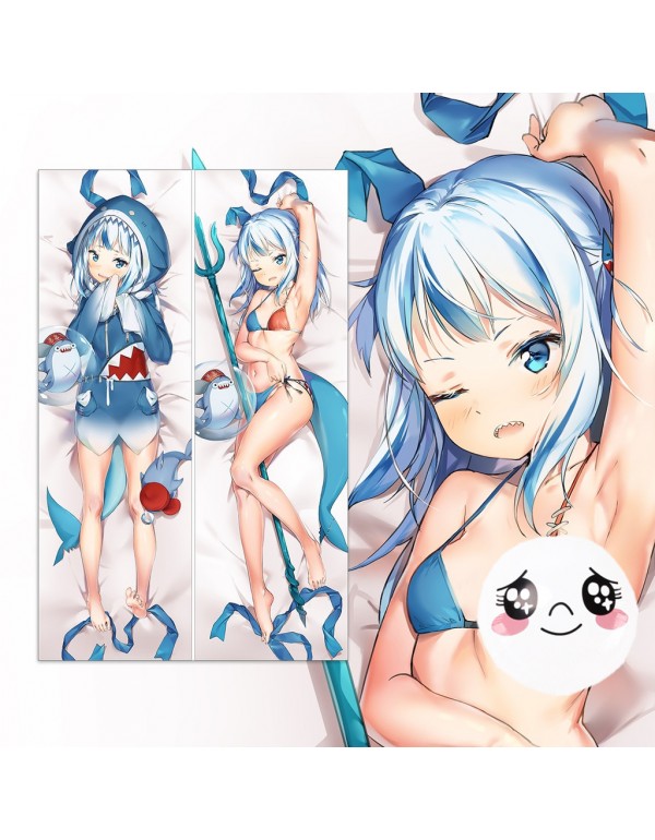 hololive Gauru Gura Anime Dakimakura Pillow 3D Jap...