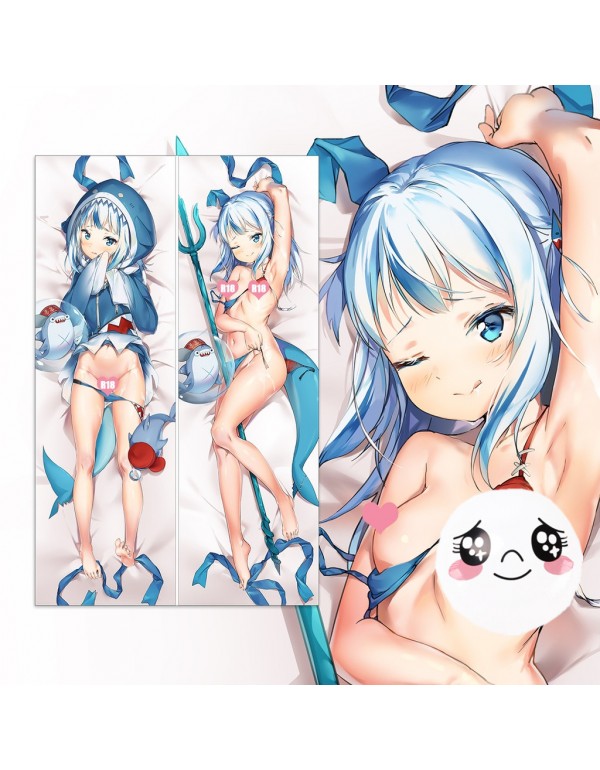 hololive Gawr Gura Anime Dakimakura Pillow 3D Japa...