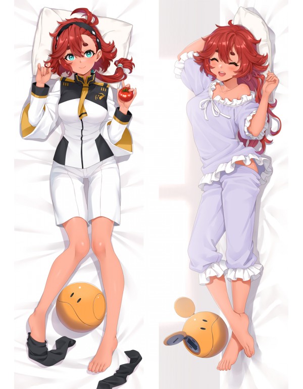 Weich Dakimakura Bezüge Mobile Suit Gundam The Witch From Mercury Suletta Mercury Seitenschläferkissen Anime