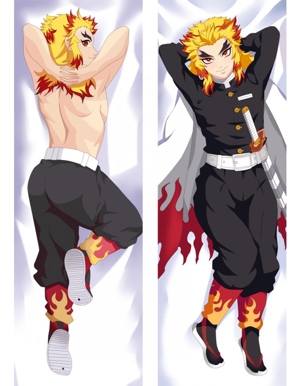 Sexy Body Pillow Custom Demon Slayer Kimetsu No Yaiba Rengoku Kyoujurou Seitenschläferkissen Anime