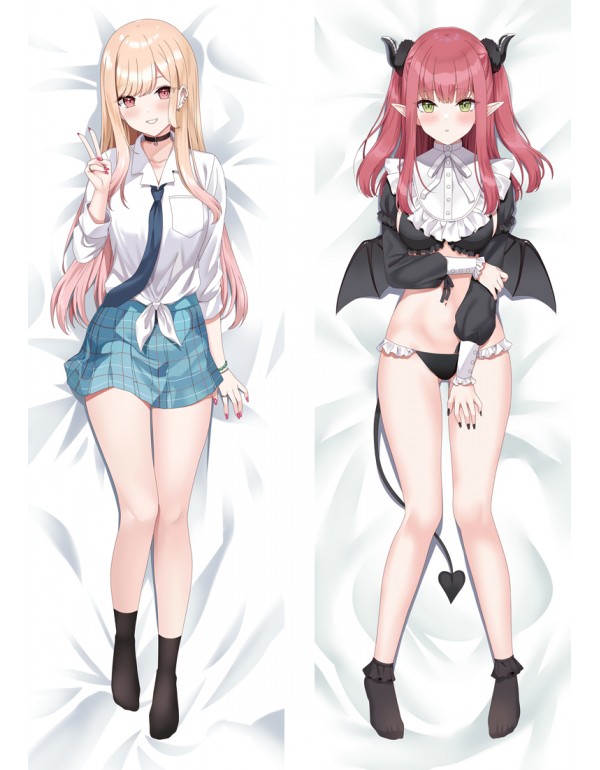 Dauerhaft Dakimakura My Dress Up Darling Kitagawa Marin Seitenschläferkissen Anime