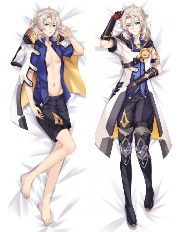 Mode Camp Buddy Body Pillow Genshin Impact Albedo Seitenschläferkissen Anime