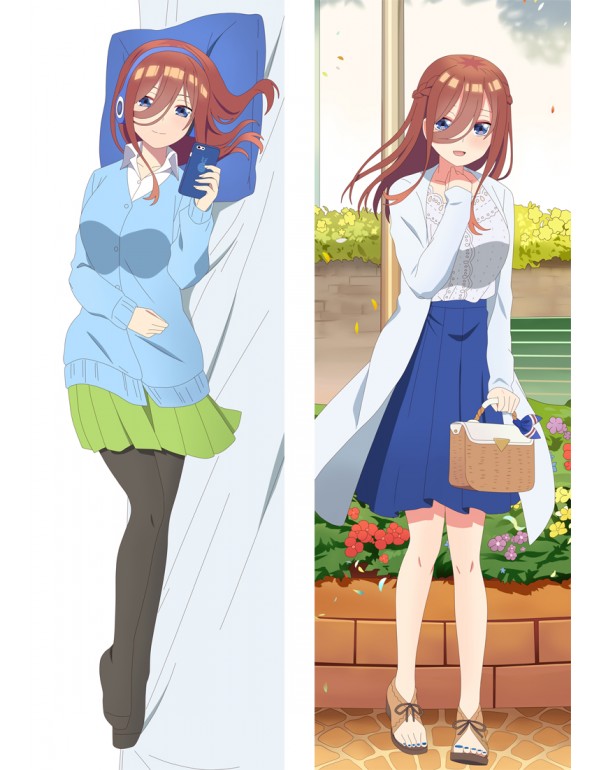 Klopfen Custom Body Pillow The Quintessential Quintuplets Miku Nakano Seitenschläferkissen Anime