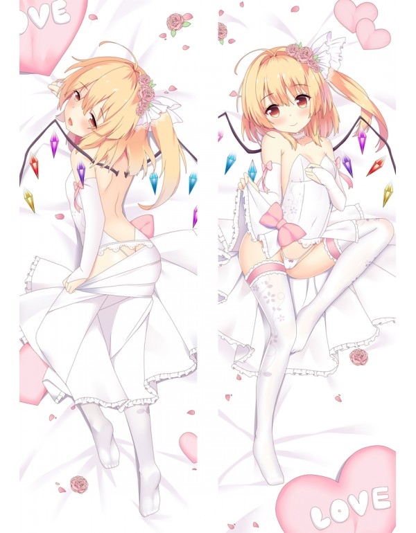 Großhandel Anime Body Pillow Touhou Project Flandre Scarlet Seitenschläferkissen Anime