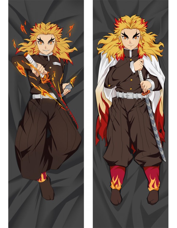 Spielraum Dakimakura Kissen Demon Slayer Kimetsu No Yaiba Rengoku Kyoujurou Seitenschläferkissen Anime