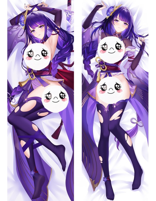 Dauerhaft Bodypillows Genshin Impact Raiden Shogun Baal Seitenschläferkissen Anime