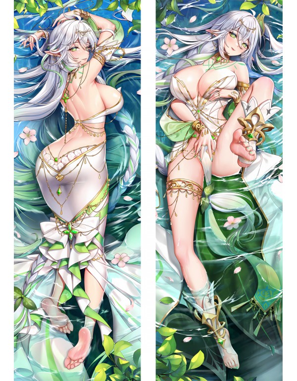 Dakimakura Bezüge Genshin Impact The Greater Lord Rukkhadevata Seitenschläferkissen Anime