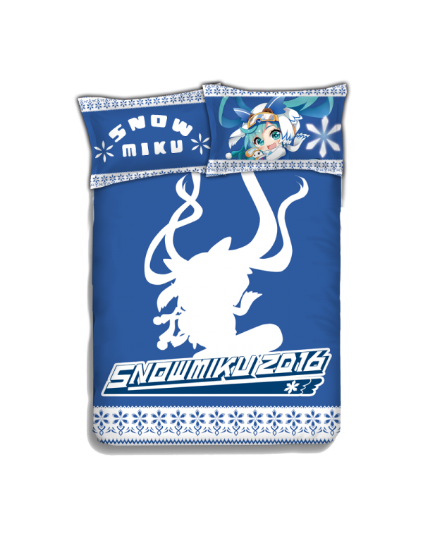 Miku Hatsune - Vocaloid Japanese Anime Bed Blanket Duvet Cover with Kissenbezüge