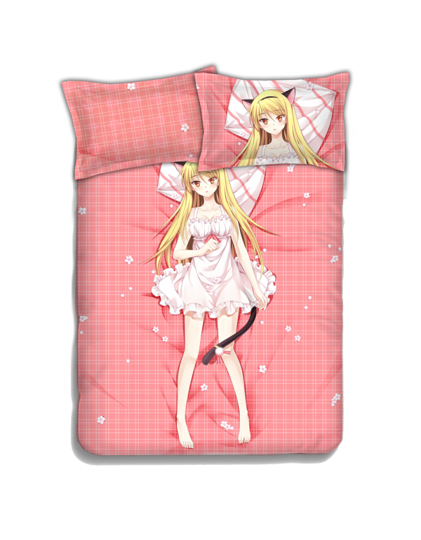 Maashiro Shiina - Sakurasou no Pet na Kanojo Bed Sheet Duvet Cover with Kissenbezüge