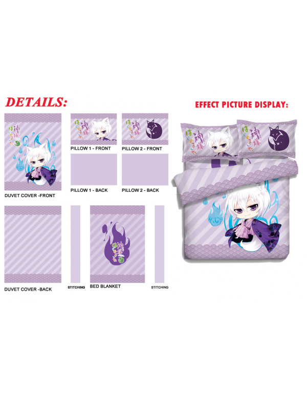 Tomoe - Kamisama Kiss Anime Bedding Sets,Bed Blanket & Duvet Cover,Bed Sheet with Kissenbezüge