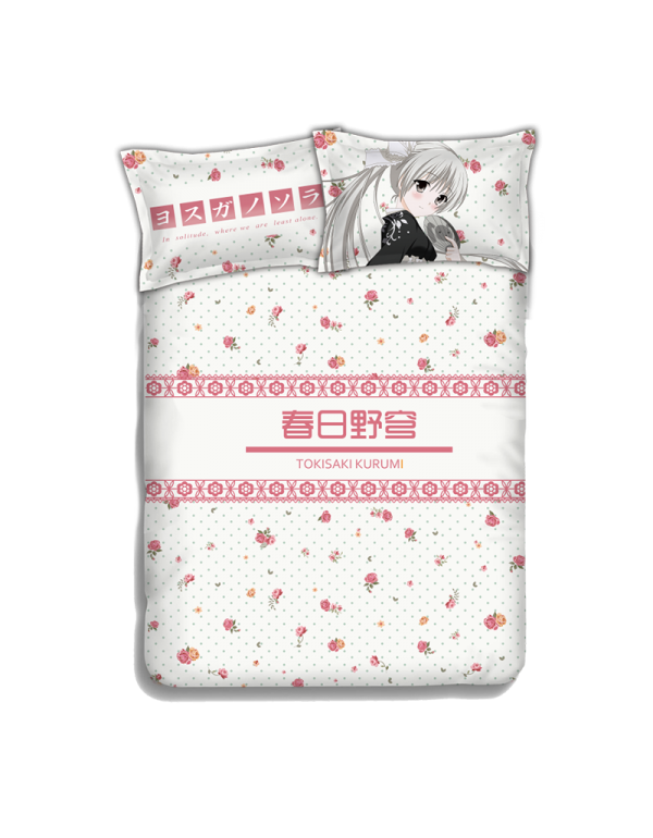 Sora Kasugano - Yosuga no Sora Japanese Anime Bed Blanket Duvet Cover with Kissenbezüge