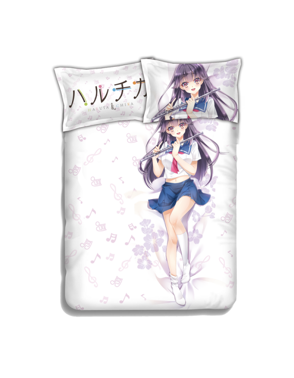 Homura Chika Anime 4 Pieces Bedding Sets,Bed Sheet...