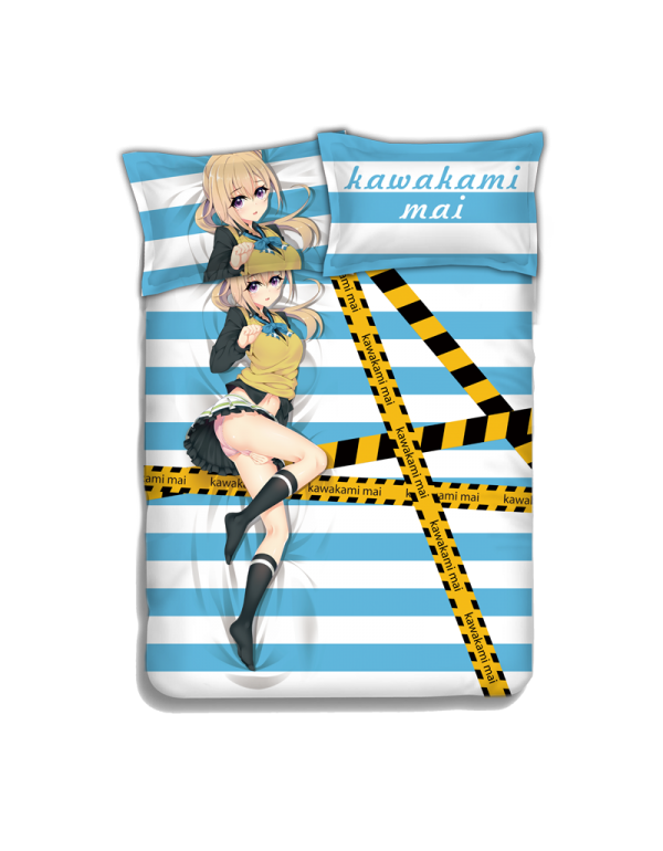 IZUMI Reina Anime 4 Pieces Bedding Sets,Bed Sheet Duvet Cover with Kissenbezüge