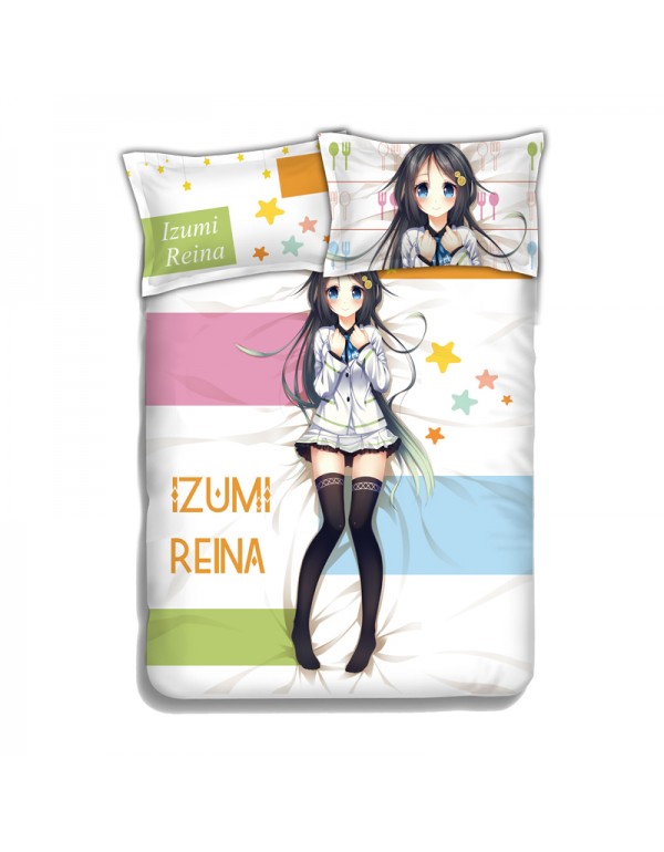 Reina Izumi - Myriad Colors Phantom World Bed Blanket Duvet Cover with Kissenbezüge